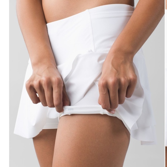 lululemon athletica Dresses & Skirts - Lululemon Hit Your Stride Skirt White